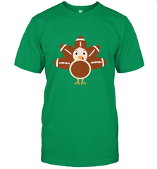 Funny Football Turkey Fall Thanksgiving Football Men's T-Shirt Men's T-Shirt - HHHstores