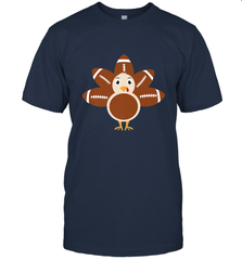 Funny Football Turkey Fall Thanksgiving Football Men's T-Shirt Men's T-Shirt - HHHstores