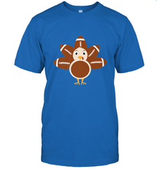 Funny Football Turkey Fall Thanksgiving Football Men's T-Shirt Men's T-Shirt - HHHstores