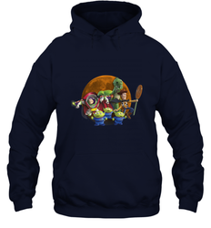 Disney Pixar Toy Story Halloween Moon Group Hooded Sweatshirt