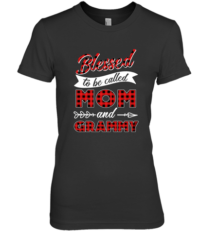 Blessed to be called Mom and Grammy Women's Premium T-Shirt Women's Premium T-Shirt / Black / XS Women's Premium T-Shirt - HHHstores