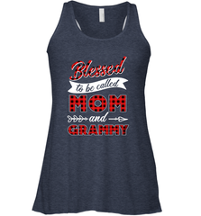 Blessed to be called Mom and Grammy Women's Racerback Tank Women's Racerback Tank - HHHstores