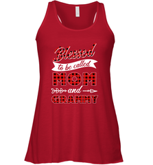 Blessed to be called Mom and Grammy Women's Racerback Tank Women's Racerback Tank - HHHstores