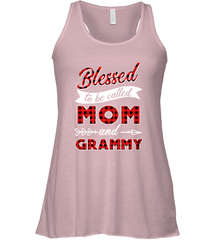 Blessed to be called Mom and Grammy Women's Racerback Tank Women's Racerback Tank - HHHstores