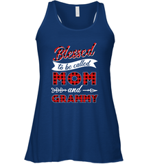 Blessed to be called Mom and Grammy Women's Racerback Tank Women's Racerback Tank - HHHstores