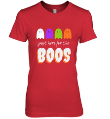 Just Here For The Boos Shirt Funny Halloween Drinking Women's Premium T-Shirt Women's Premium T-Shirt - HHHstores
