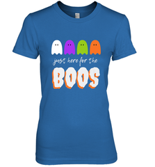 Just Here For The Boos Shirt Funny Halloween Drinking Women's Premium T-Shirt Women's Premium T-Shirt - HHHstores