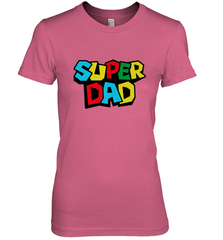 Super Dad like a Mario's classic bros vintage and classic Women's Premium T-Shirt Women's Premium T-Shirt - HHHstores