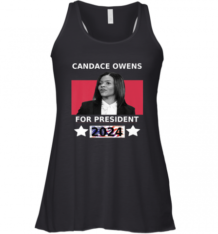 Candace Owens For President 2024 Women's Racerback Tank Women's Racerback Tank / Black / XS Women's Racerback Tank - HHHstores