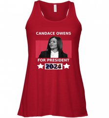 Candace Owens For President 2024 Women's Racerback Tank Women's Racerback Tank - HHHstores