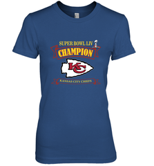 Kansas City Chiefs NFL Pro Line by Fanatics Super Bowl LIV Champions Women's Premium T-Shirt Women's Premium T-Shirt - HHHstores