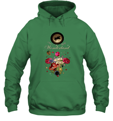 I Found Myself In Wonderland  Alice In Wonderland Hooded Sweatshirt Hooded Sweatshirt - HHHstores