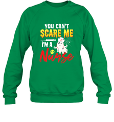 You Can't Scare Me I'm A Nurse Funny Halloween Witch Hat Crewneck Sweatshirt Crewneck Sweatshirt - HHHstores
