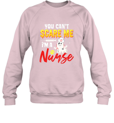 You Can't Scare Me I'm A Nurse Funny Halloween Witch Hat Crewneck Sweatshirt Crewneck Sweatshirt - HHHstores