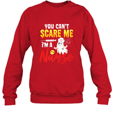 You Can't Scare Me I'm A Nurse Funny Halloween Witch Hat Crewneck Sweatshirt Crewneck Sweatshirt - HHHstores