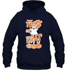 Trick Or Treat Halloween Hooded Sweatshirt Hooded Sweatshirt - HHHstores