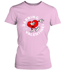 Dabbing Heart For Valentine's Day Art Graphics Heart Gift Women's T-Shirt Women's T-Shirt - HHHstores