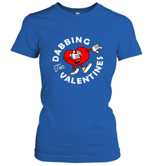 Dabbing Heart For Valentine's Day Art Graphics Heart Gift Women's T-Shirt Women's T-Shirt - HHHstores