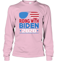 Riding With Biden Joe Biden 2020 For President Vote Gift Long Sleeve T-Shirt Long Sleeve T-Shirt - HHHstores