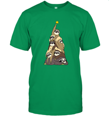 Merry Christmas Merry Slothmas Sloth Christmas Tree Xmas Men's T-Shirt Men's T-Shirt - HHHstores