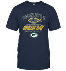 Sundays Are For Jesus and Green Bay Funny Christian Football 1 Men's T-Shirt Men's T-Shirt - HHHstores