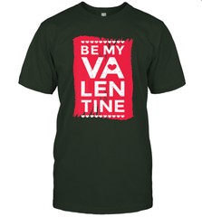Be My Valentine Cute Quote Men's T-Shirt Men's T-Shirt - HHHstores