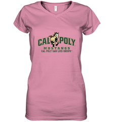 Cal Poly San Luis Obispo Premium PPCP03 Women's V-Neck T-Shirt Women's V-Neck T-Shirt - HHHstores