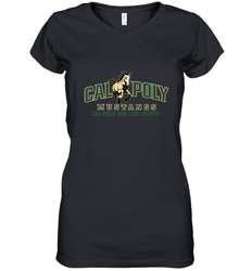 Cal Poly San Luis Obispo Premium PPCP03 Women's V-Neck T-Shirt