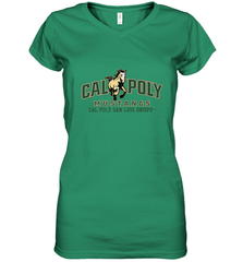 Cal Poly San Luis Obispo Premium PPCP03 Women's V-Neck T-Shirt Women's V-Neck T-Shirt - HHHstores