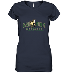 Cal Poly San Luis Obispo Premium PPCP03 Women's V-Neck T-Shirt Women's V-Neck T-Shirt - HHHstores