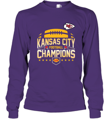 Kansas City Football _ The City Of Champions LIV Long Sleeve T-Shirt Long Sleeve T-Shirt - HHHstores