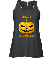 Happy Halloween Scary Pumpkin Tee Women's Racerback Tank