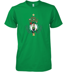 NBA Boston Celtics Logo merry Christmas gilf Men's Premium T-Shirt