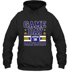NFL Baltimore MD. Game Day Football Home Team Hooded Sweatshirt