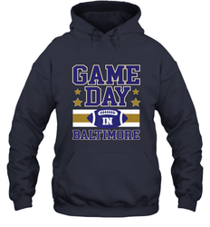 NFL Baltimore MD. Game Day Football Home Team Hooded Sweatshirt