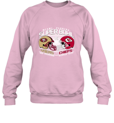 NFL Super bowl San Francisco 49ers vs. Kansas City Chiefs Crewneck Sweatshirt Crewneck Sweatshirt - HHHstores