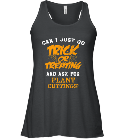 Trick or Treating Halloween Gift Gardening Women's Racerback Tank Women's Racerback Tank / Black / XS Women's Racerback Tank - HHHstores