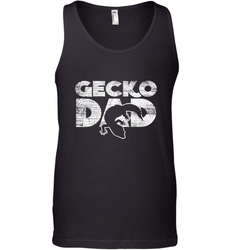 Vintage Gecko Dad  Animal Daddy Fathers Day Gecko Men's Tank Top