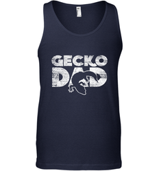 Vintage Gecko Dad  Animal Daddy Fathers Day Gecko Men's Tank Top