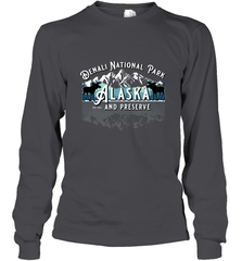 Denali National Park Alaska AK USA Moose Souvenir Long Sleeve T-Shirt Long Sleeve T-Shirt - HHHstores