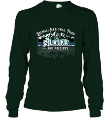 Denali National Park Alaska AK USA Moose Souvenir Long Sleeve T-Shirt Long Sleeve T-Shirt - HHHstores