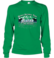 Denali National Park Alaska AK USA Moose Souvenir Long Sleeve T-Shirt Long Sleeve T-Shirt - HHHstores