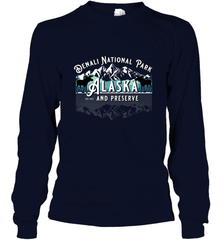 Denali National Park Alaska AK USA Moose Souvenir Long Sleeve T-Shirt Long Sleeve T-Shirt - HHHstores
