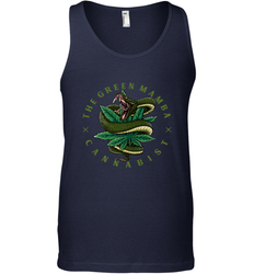 The Green Mamba, Cannabist, Weed Grower Pot Smoker Men's Tank Top