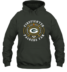 Green Bay Packers NFL Pro Line Green Firefighter Hooded Sweatshirt Hooded Sweatshirt - HHHstores