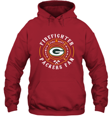 Green Bay Packers NFL Pro Line Green Firefighter Hooded Sweatshirt Hooded Sweatshirt - HHHstores