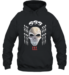 The mask of skull Halloween Hooded Sweatshirt