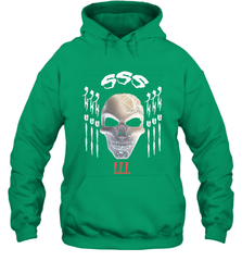 The mask of skull Halloween Hooded Sweatshirt Hooded Sweatshirt - HHHstores