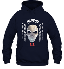 The mask of skull Halloween Hooded Sweatshirt Hooded Sweatshirt - HHHstores