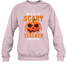 This Is My Scary Teacher Costume Halloween Gift Crewneck Sweatshirt Crewneck Sweatshirt - HHHstores